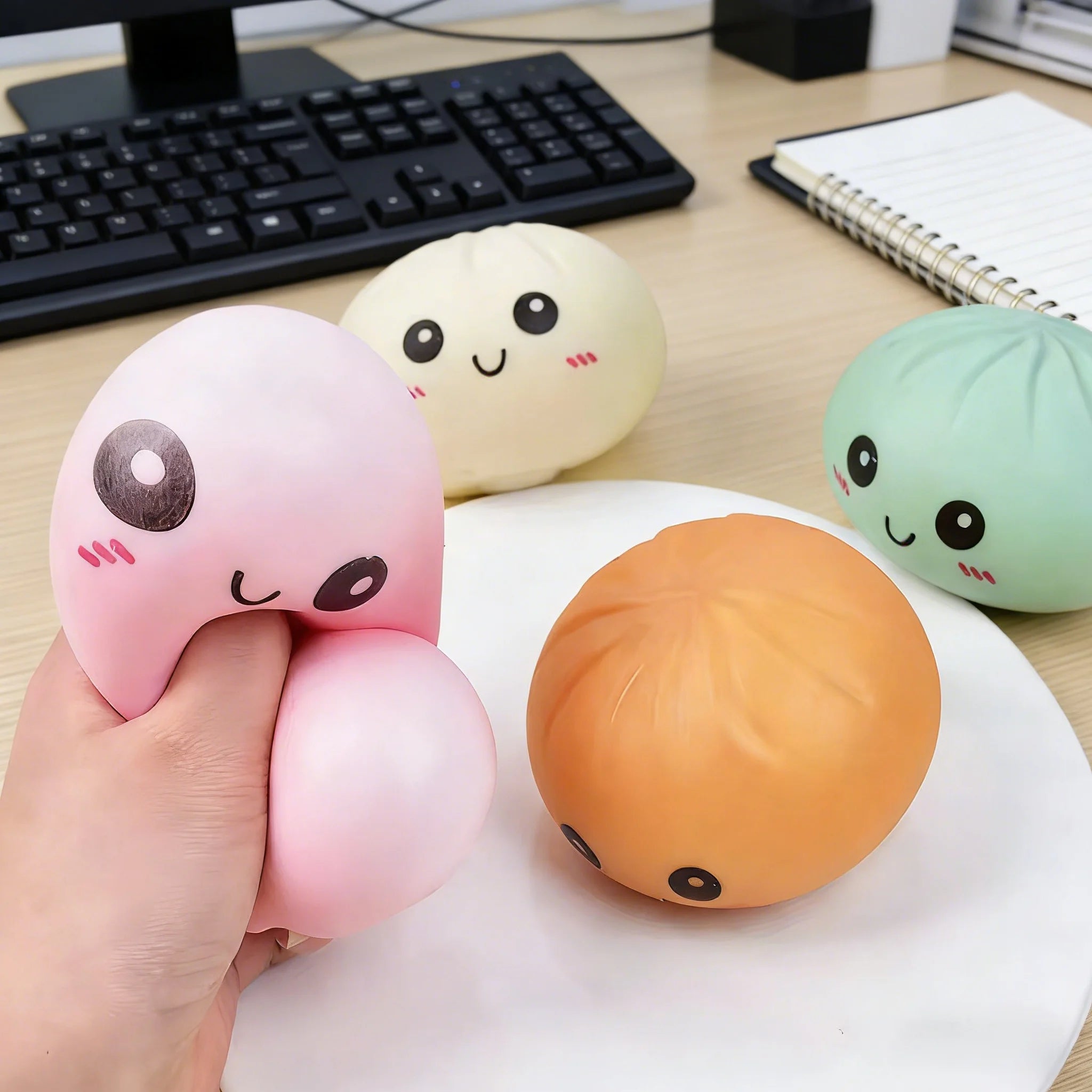 Dumpling Squishy Toy